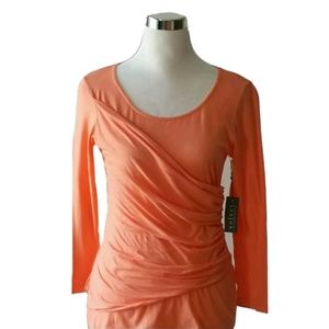 NWT Velvet Graham Spencer Women's Top Tunic Cotton Size Small 4 6